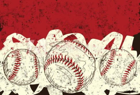 Image de Three baseballs